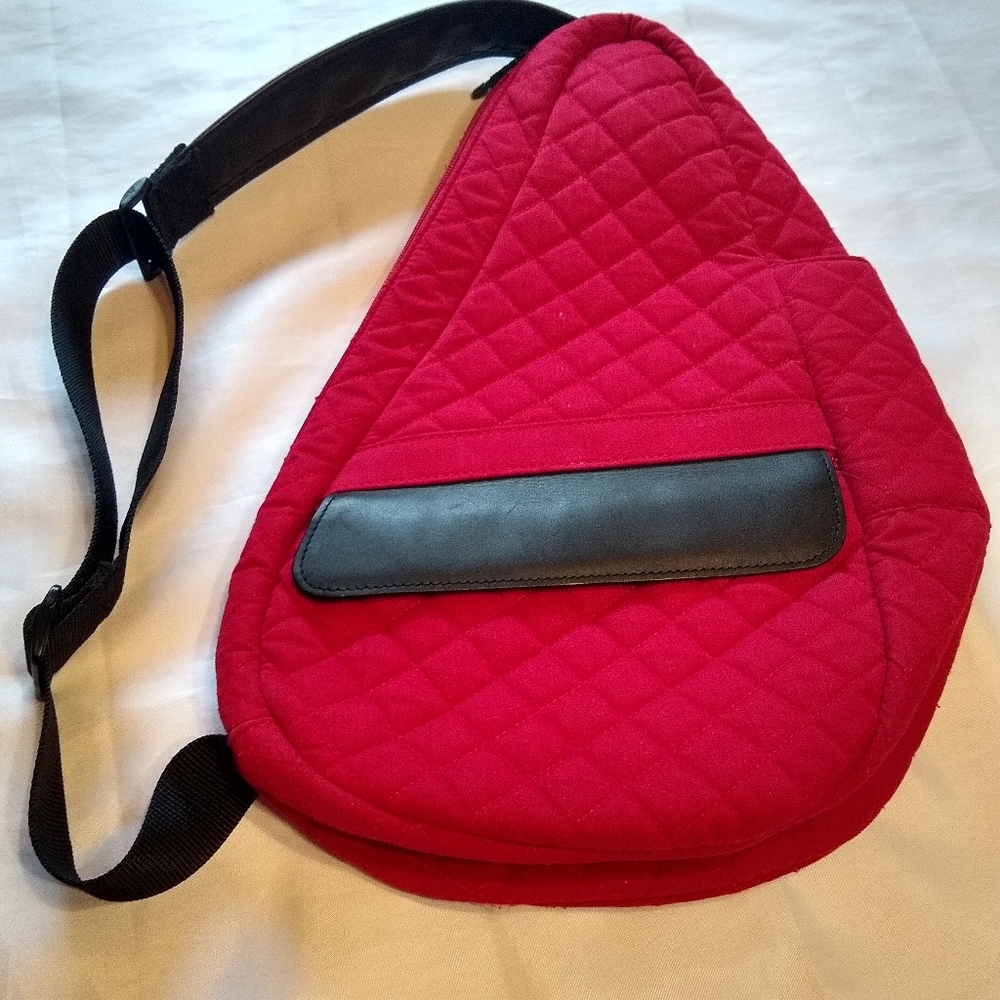 L.L. Bean Ameribag Healthy Back Bag Red